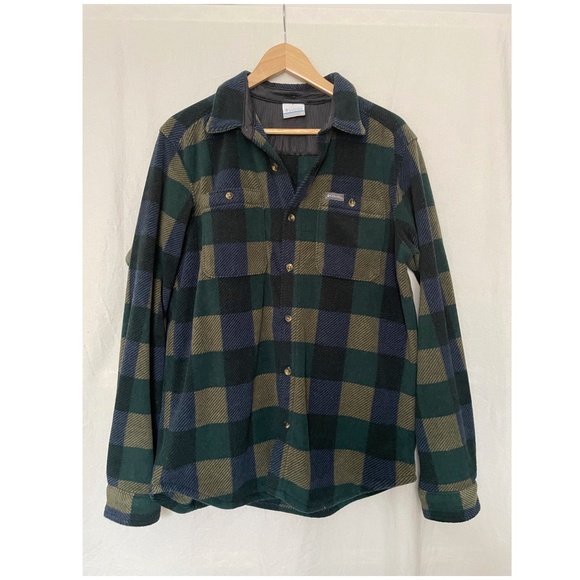 COLUMBIA Fleece Shirt - Picture 1 of 4